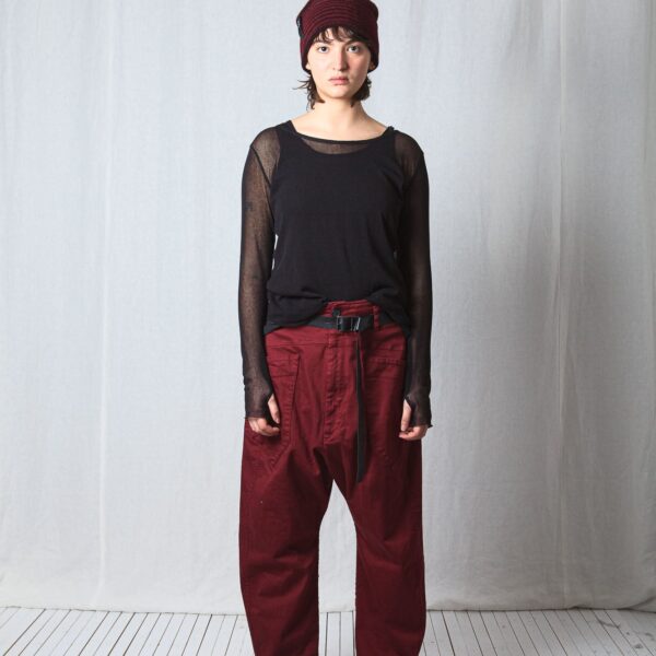 Lemaca Super Stretch Denim Balloon Pants – High Waist Casual Fit