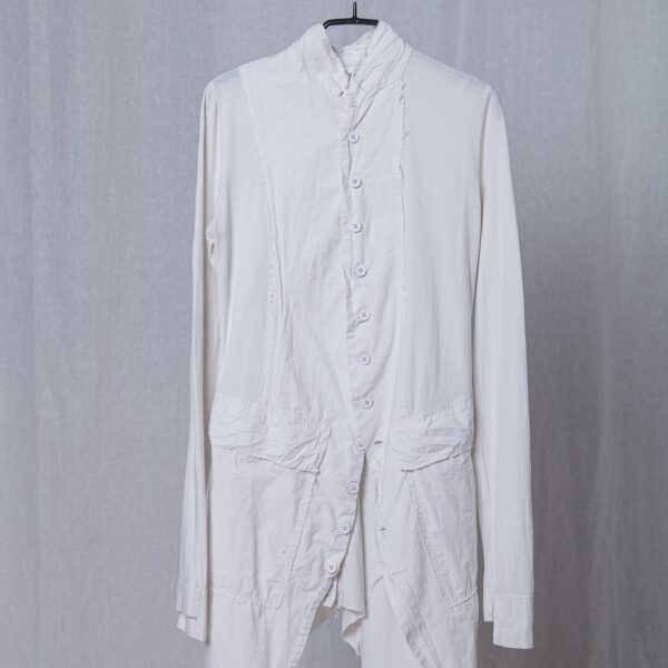 Lemaca Penguin Cardigan – Cotton Jersey & Poplin Lightweight Layer